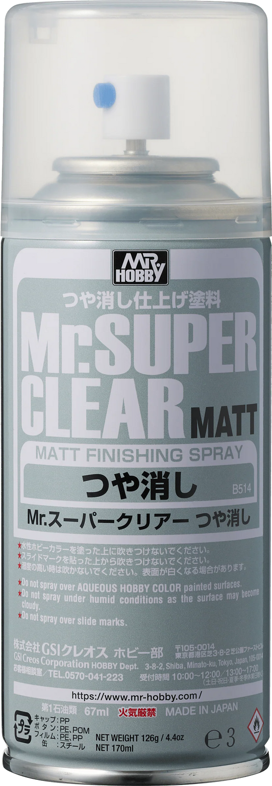 Mr. Hobby - Mr. Super Clear Matt Spray