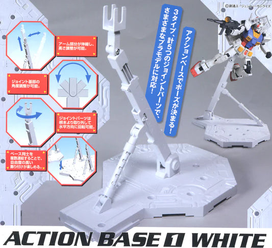 Bandai 1/100 Action Base 1 (White) – 2001478