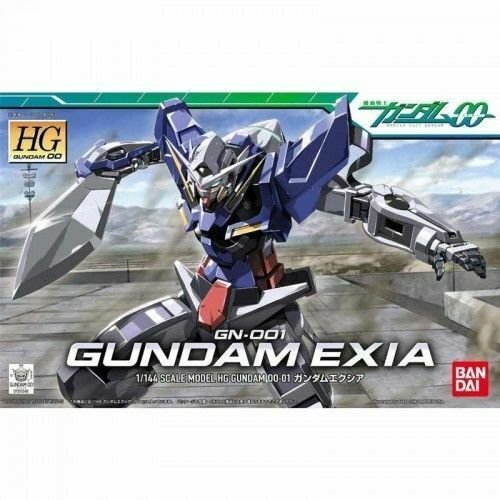 Bandai 1/144 HG #1 GN‑001 Gundam Exia “Gundam 00” – 2010891