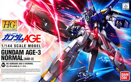 Bandai 1/144 HGAGE-3 Normal Gundam AGE‑3 – 2162073