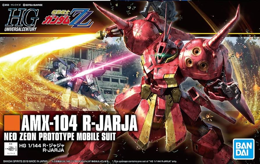 Bandai 1/144 HGUC AMX-104-117 R-Jarja “ZZ Gundam” – 2423963