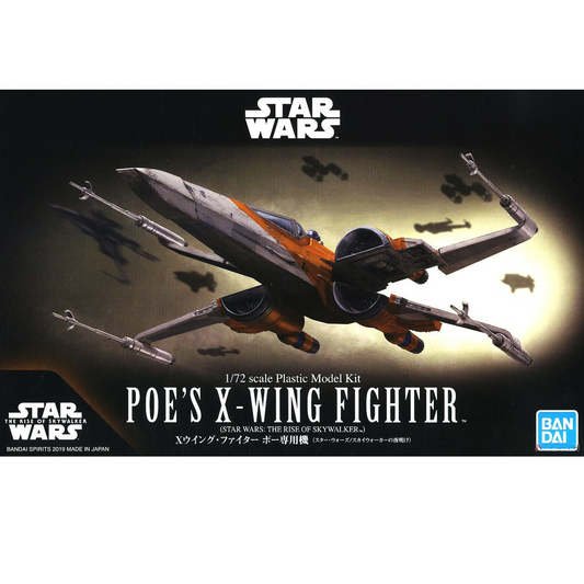 Bandai 1/72 Poe’s X-Wing Fighter (Rise of Skywalker Ver.) – 2482315