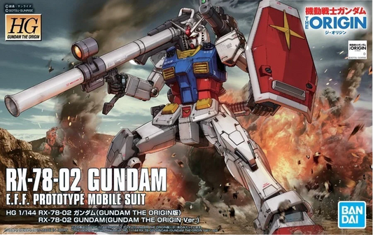 Bandai 1/144 HG Gundam The Origin RX-78-02 – 2494322