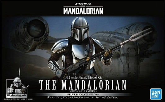 Bandai 1/12 The Mandalorian (Beskar Armor, Silver Coating Ver.) – 2557094
