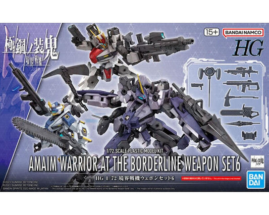 Bandai HG 1/72 Weapon Set 6 – AMAIM Warrior at the Borderline – 2672916