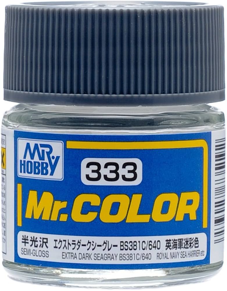 Mr. Hobby - Mr. Color C333 SEMI GLOSS EXTRA DARK SEA GRAY