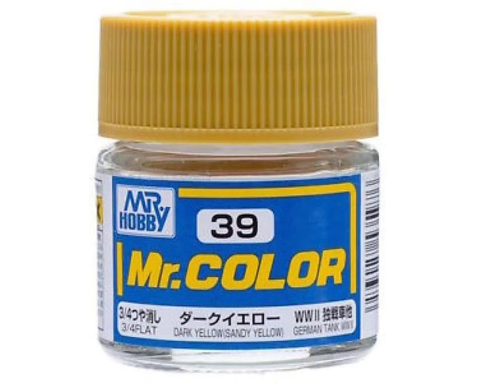 Mr. Hobby - Mr. Color C39 FLAT DARK YELLOW-SANDY YELLOW