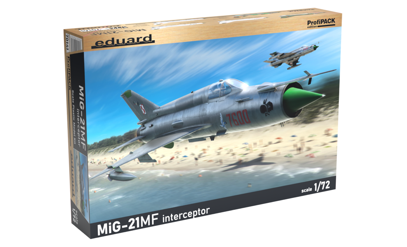 Eduard 1/72 Mig-21MF interceptor PROFIPACK