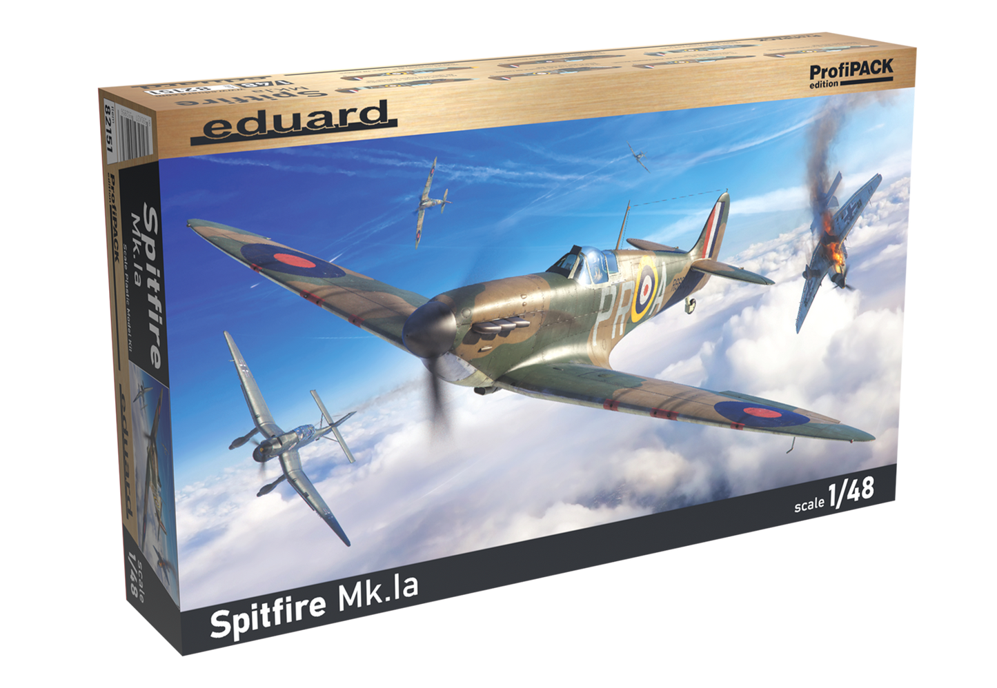 Eduard 1/48 Spitfire MK.1a PROFIPACK - 82151