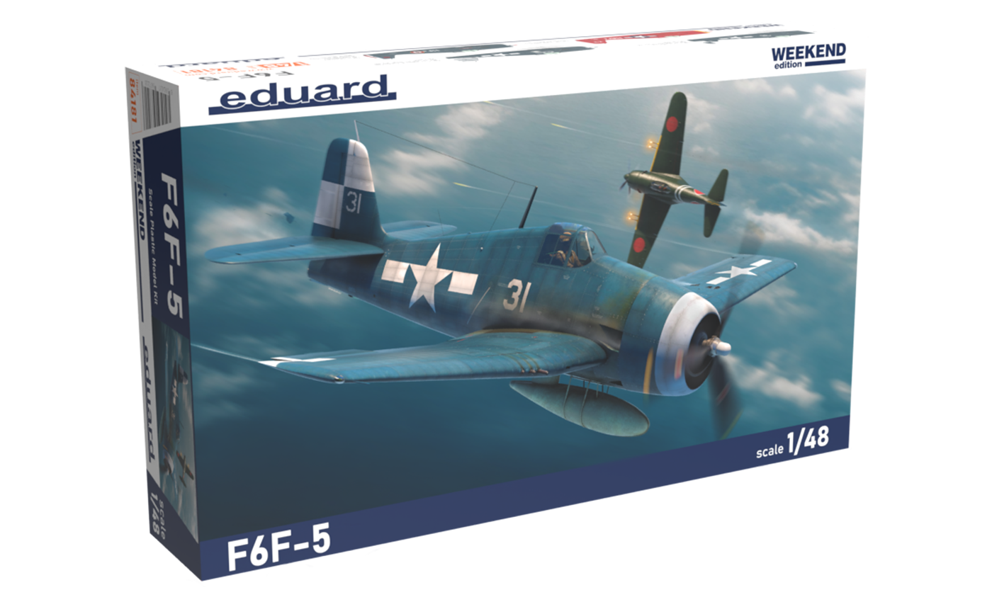 Eduard 1/48 F6F-5 Hellcat WEEKEND EDITION