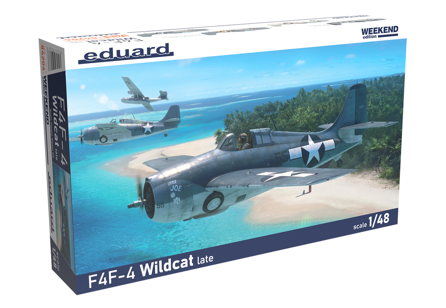 Eduard 1/48 F4F-4 Wildcat late WEEKEND EDITION