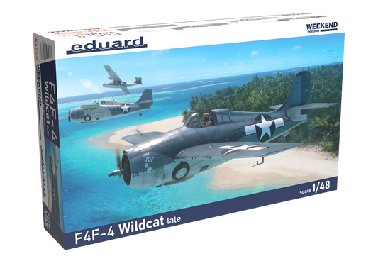 Eduard 1/48 F4F-4 Wildcat late WEEKEND EDITION