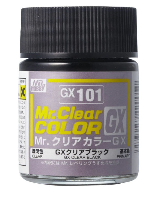 Mr. Hobby - Mr. Color GX GX101 CLEAR BLACK 18ML
