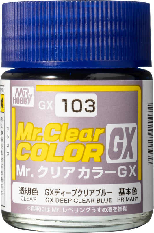 Mr. Hobby - Mr. Color GX GX103 CLEAR DEEP BLUE 18ML