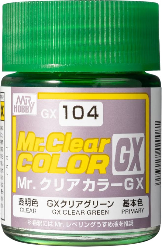 Mr. Hobby - Mr. Color GX GX104 CLEAR GREEN 18ML