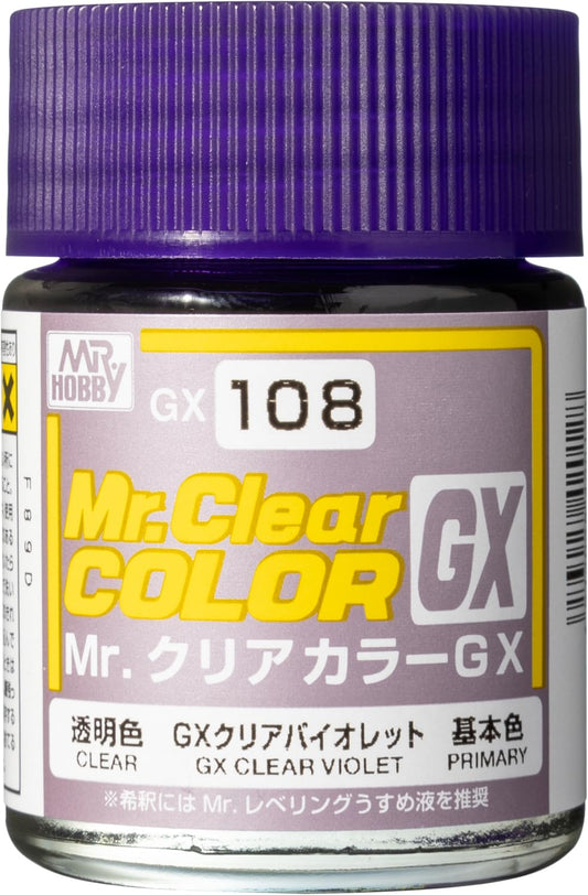 Mr. Hobby - Mr. Color GX GX108 CLEAR VIOLET 18ML