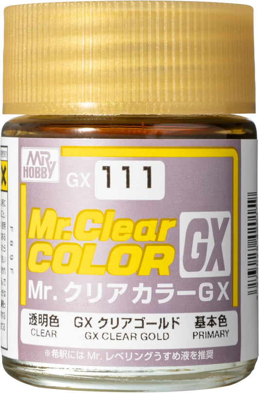 Mr. Hobby - Mr. Color GX GX111 CLEAR GOLD 18ML
