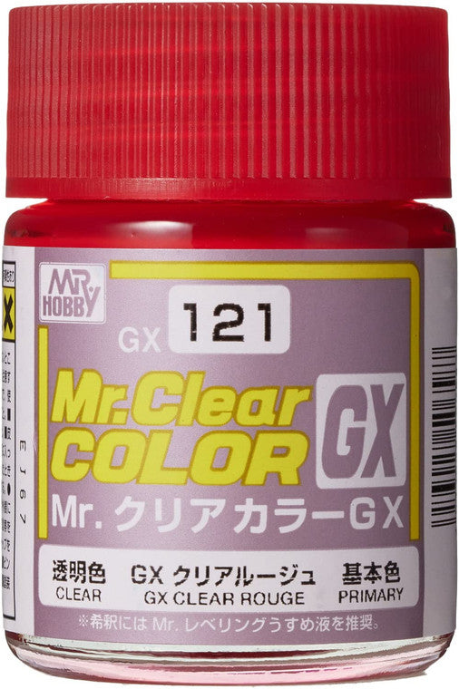 Mr. Hobby - Mr. Color GX GX121 CLEAR ROUGE 18ML