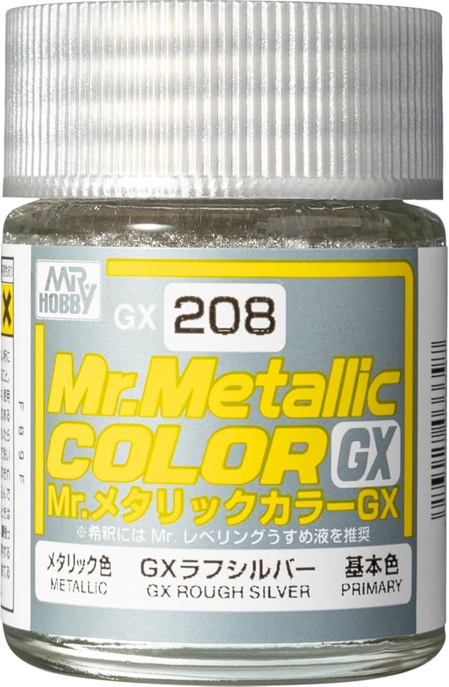 Mr. Hobby - Mr. Color GX GX208 METALLIC ROUGH SILVER