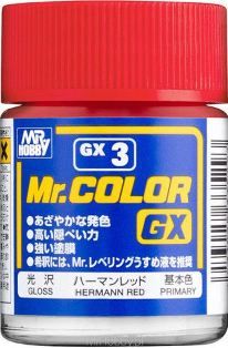 Mr. Hobby - Mr. Color GX GX3 GLOSS RED 18ML