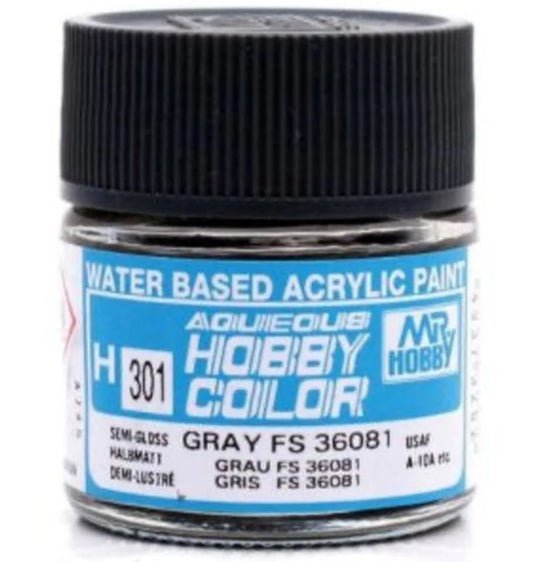 Mr. Hobby - Aqueous Hobby Color H301 GRAY FS36081