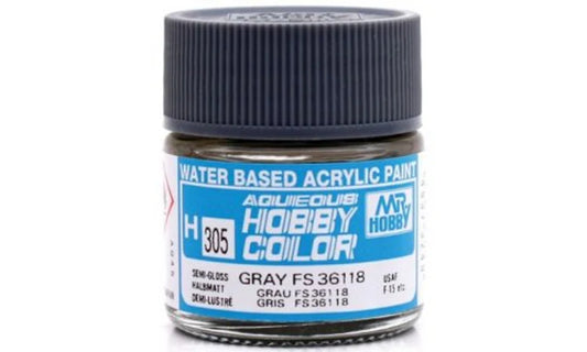Mr. Hobby - Aqueous Hobby Color H305 GRAY FS36118