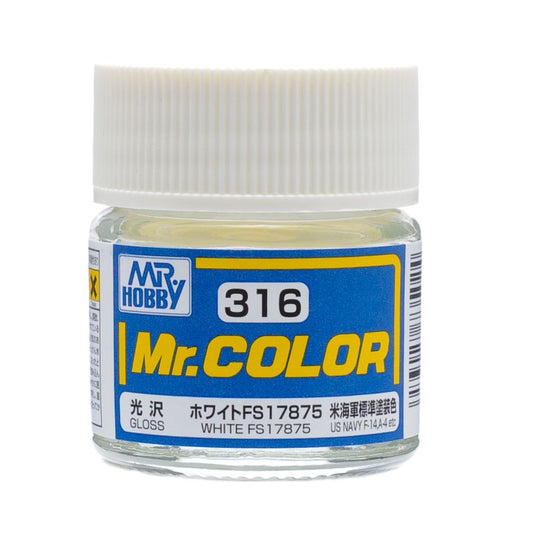 Mr. Hobby - Aqueous Hobby Color H316 WHITE FS17875