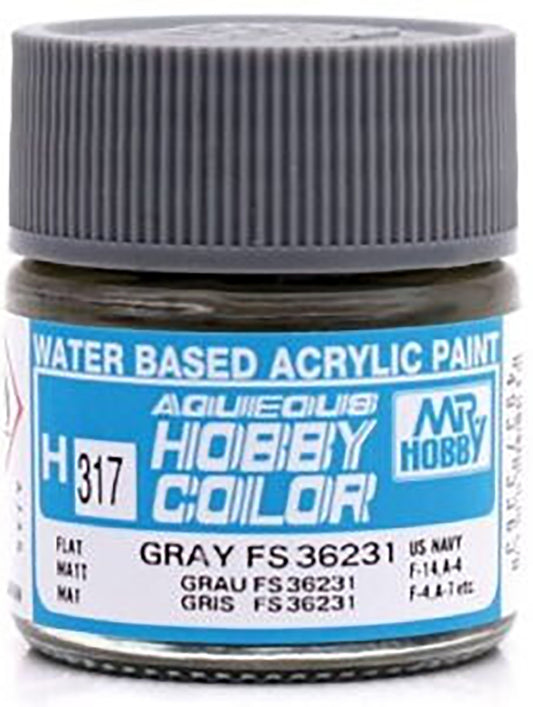 Mr. Hobby - Aqueous Hobby Color H317 GRAY FS36231