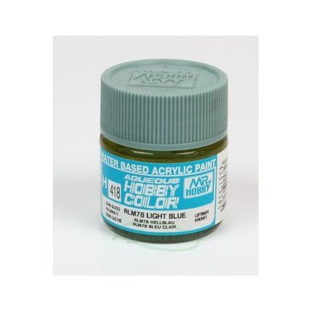 Mr. Hobby - Aqueous Hobby Color H418 RLM78 LIGHT BLUE