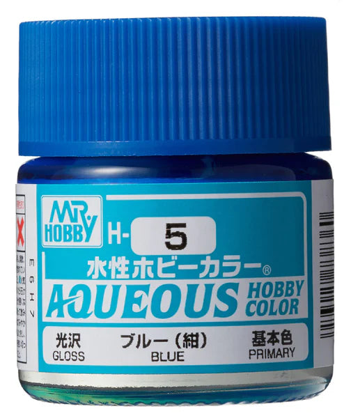 Mr. Hobby - Aqueous Hobby Color H5 GLOSS BLUE 10ML