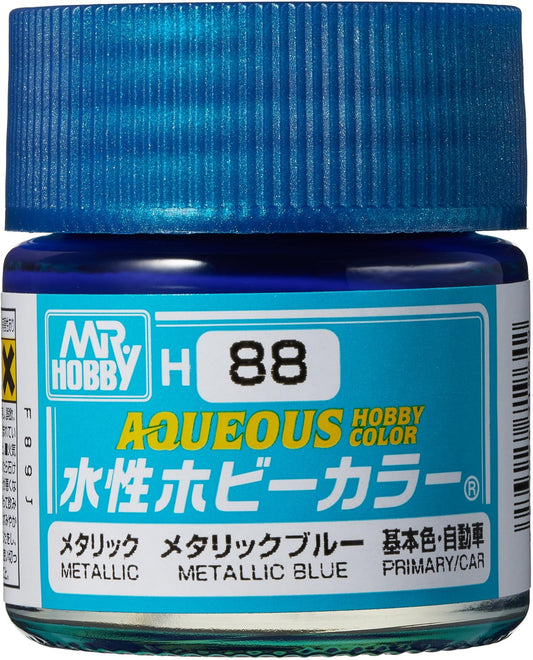 Mr. Hobby - Aqueous Hobby Color H88 METALLIC BLUE 10ML