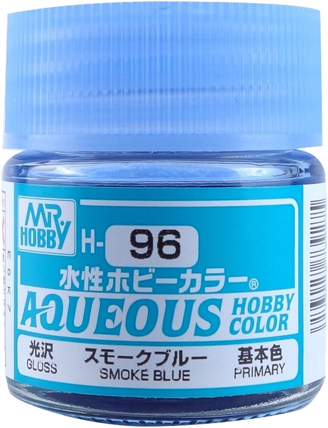 Mr. Hobby - Aqueous Hobby Color H96 GLOSS SMOKE BLUE 10ML