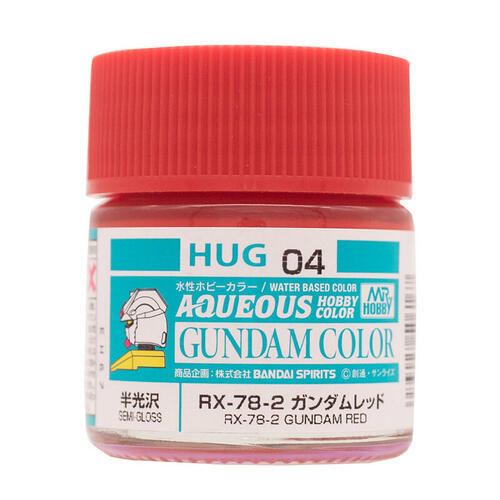 Mr. Hobby - Aqueous Gundam Color HUG04 RX-78-2 GUNDAM RED