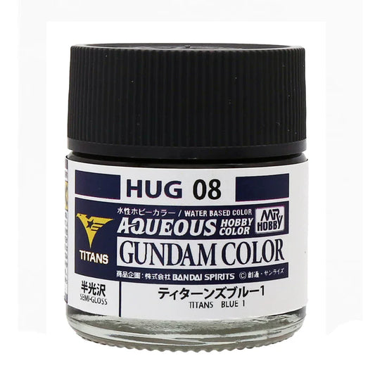 Mr. Hobby - Aqueous Gundam Color HUG08 TITANS BLUE 1