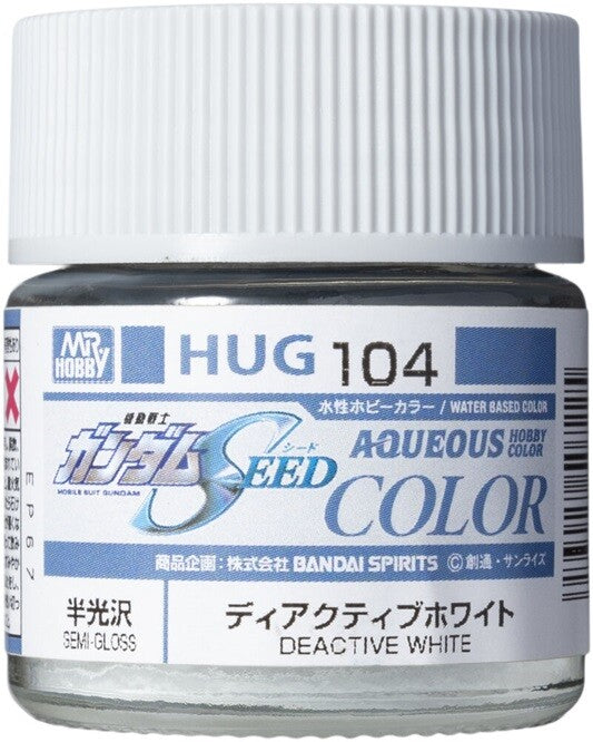 Mr. Hobby - Aqueous Gundam Color HUG104 DEACTIVE WHITE