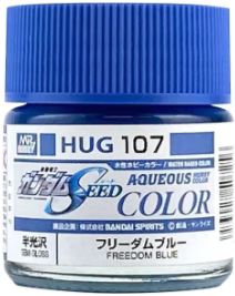 Mr. Hobby - Aqueous Gundam Color HUG107 FREEDOM BLUE