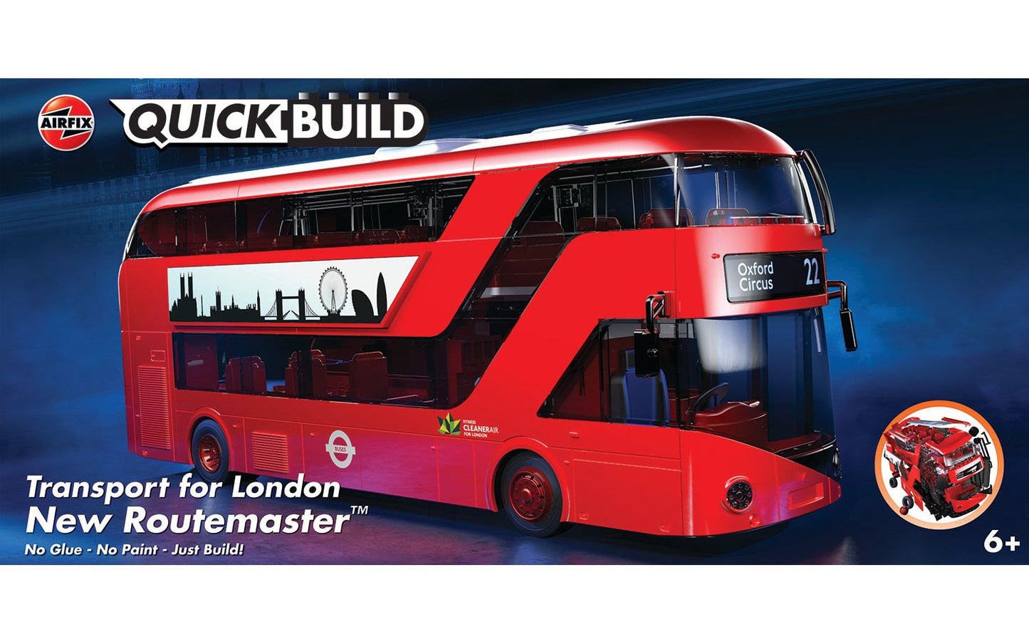 Airfix QUICKBUILD Transport for London New Routemaster