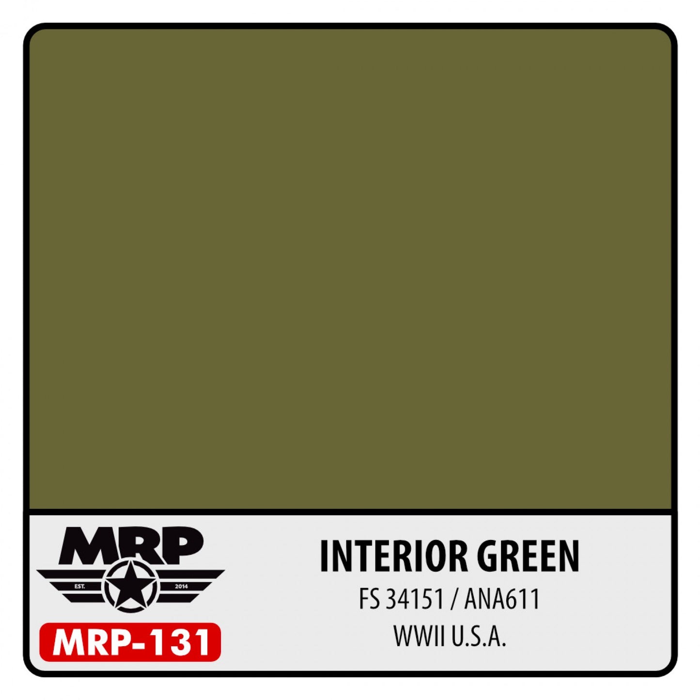 MRP WWII US - Interior Green ANA611 / FS 34151