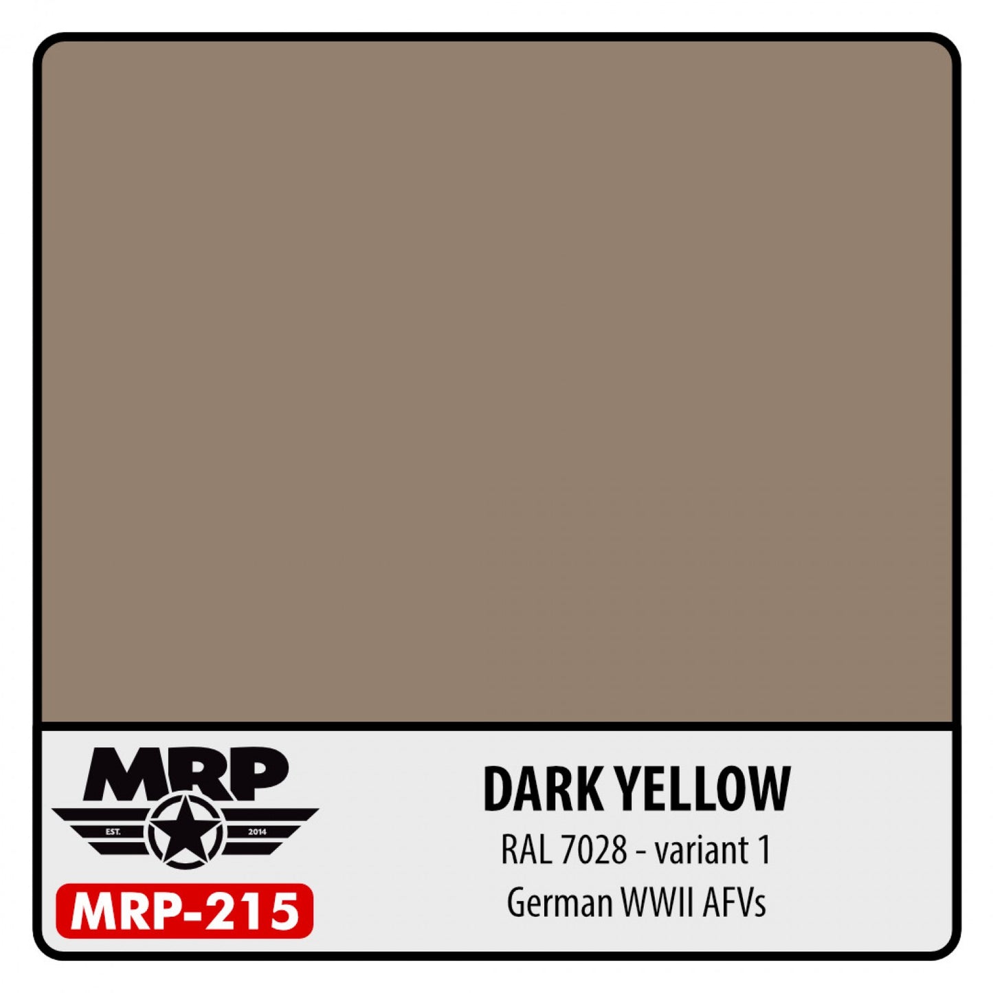 MRP Dark Yellow – RAL 7028 (variant 1)