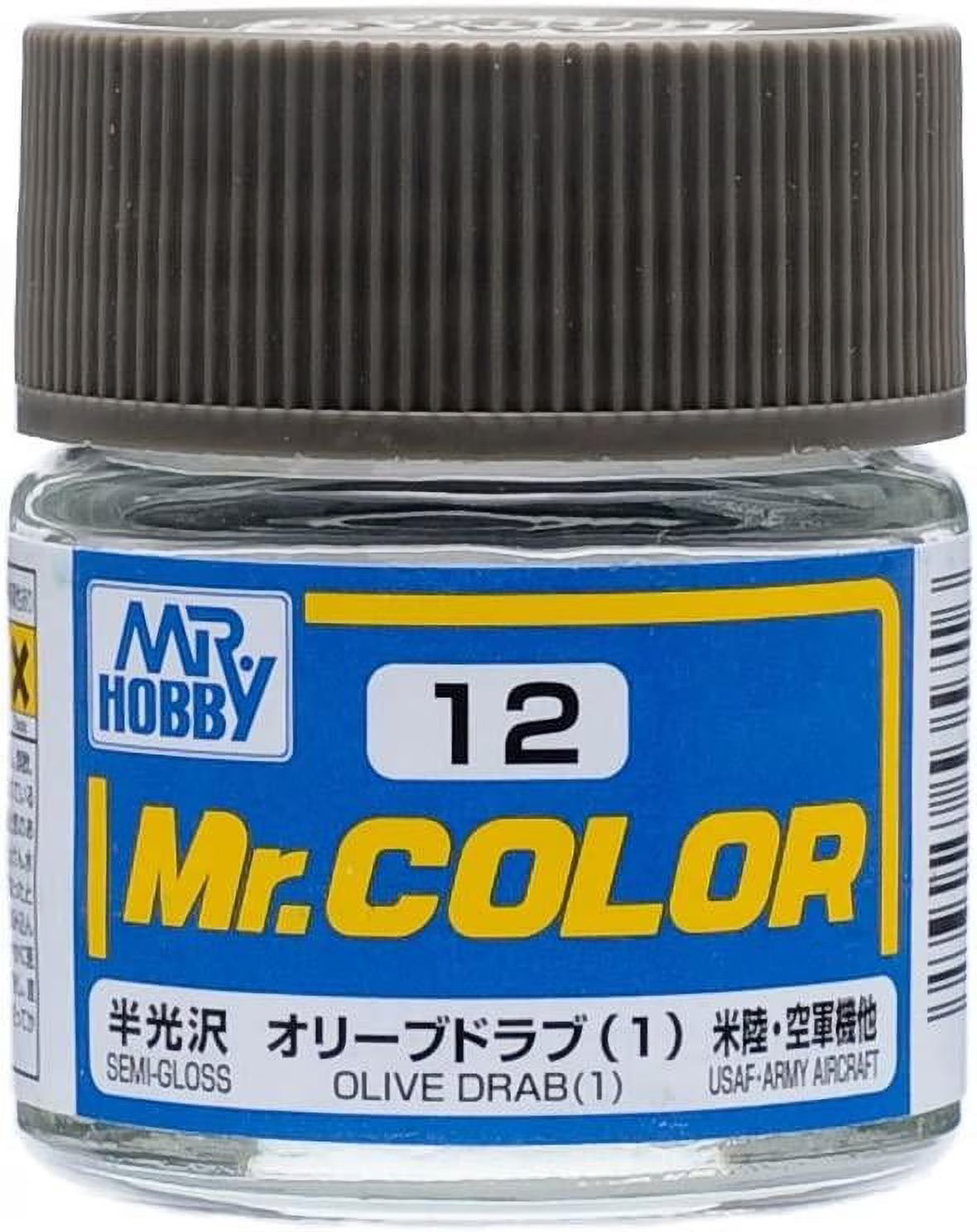 Mr. Hobby - Mr. Color C12 SEMI GLOSS OLIVE DRAB (1)