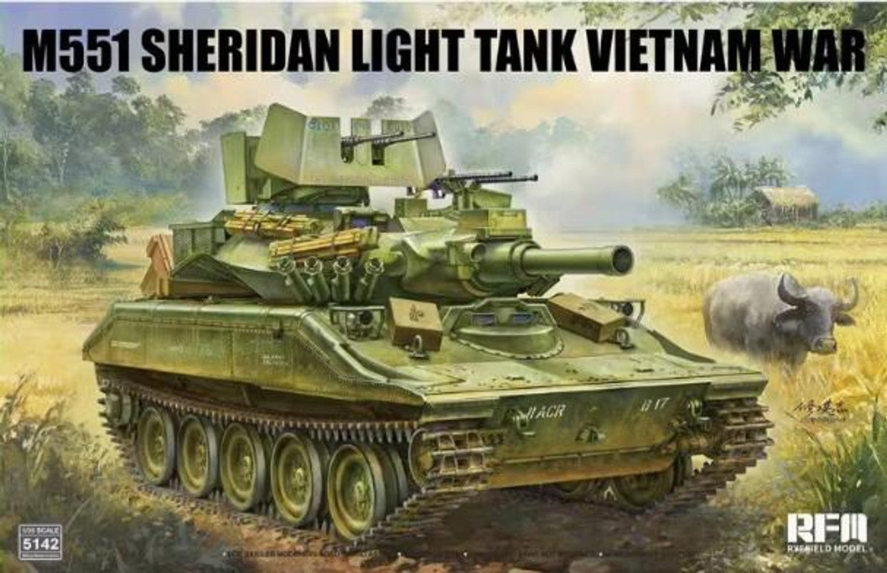 Ryefield 1/35 M551 Light Tank SHERIDAN Vietnam War