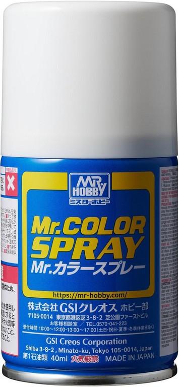 Mr. Hobby - Mr. Color Spray Spray S107 SEMI GLOSS CHARACTER WHITE