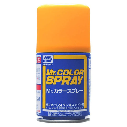 Mr. Hobby - Mr. Color Spray S58 SEMI GLOSS ORANGE YELLOW