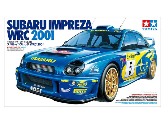 Tamiya 1/24 Subaru Impreza Wrc 2001