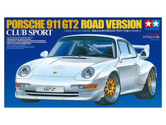 Tamiya 1/24 Porsche Gt2 Street Version