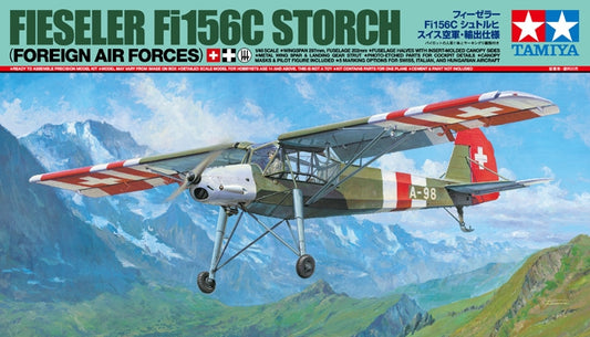 Tamiya 1/48 Fieseler Fi156C Storch Foreign Air Forces