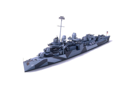 Tamiya 1/700 Us Destroyer Cushing