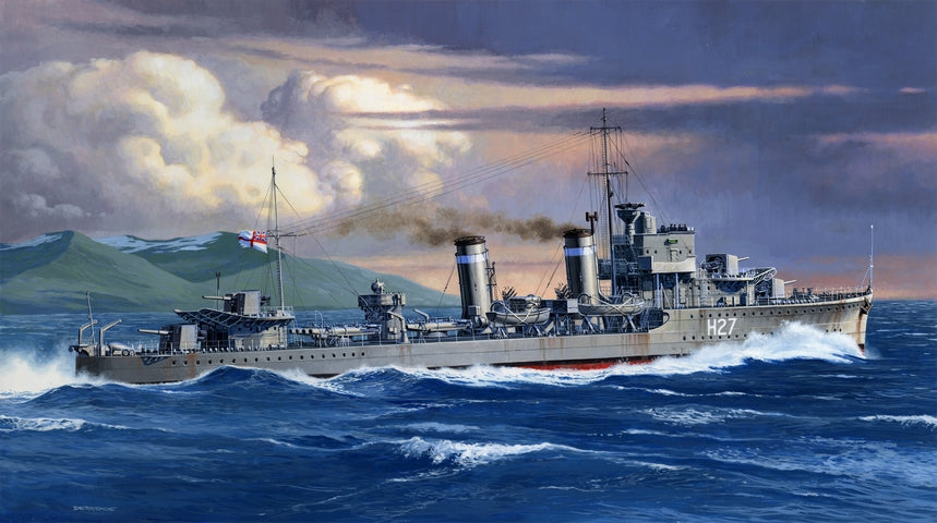 Tamiya 1/700 British E Class Destroyer