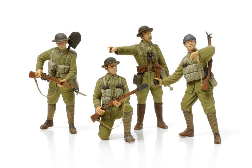 Tamiya 1/35 Wwi British Infantry W/Small Arms & Equipment