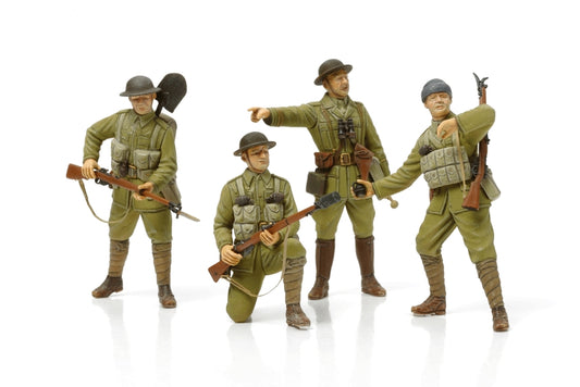 Tamiya 1/35 Wwi British Infantry W/Small Arms & Equipment